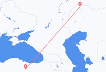 Loty z Uralsk, Kazachstan do Śiwy, Turcja