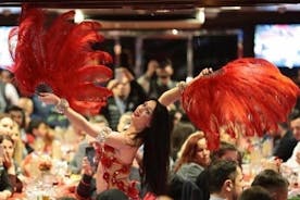 올 인클루시브 디너 및 벨리 댄서 쇼가 포함된 이스탄불 보스포러스 크루즈