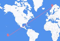 Flights from Huahine, French Polynesia to Bodø, Norway