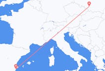 出发地 波兰出发地 卡托维兹目的地 西班牙阿利坎特的航班