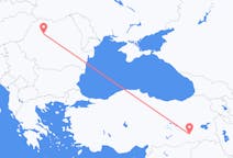 Flyg från Läderlappen, Turkiet till Cluj-Napoca, Rumänien