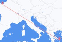 Flights from Caen to Mykonos