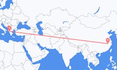 Flyg från Huangshan, Kina till Ioánnina, Grekland