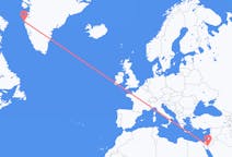 出发地 以色列埃拉特目的地 格陵兰西西缪特的航班