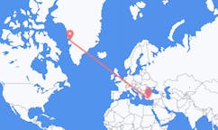 Flights from Qaarsut, Greenland to Antalya, Turkey