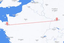 Loty z miasta Rennes do miasta Stuttgart