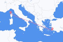 Flyrejser fra Calvi til Kos
