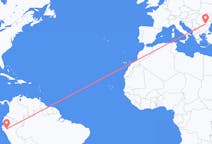 Flyreiser fra Jaen, Peru til București, Romania