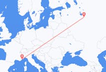 Flights from Yaroslavl, Russia to Nice, France