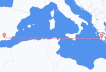 出发地 希腊出发地 卡拉马塔目的地 西班牙格拉纳达的航班