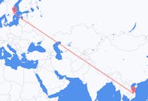 Flyg från Pleiku, Vietnam till Stockholm, Vietnam