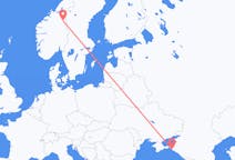 Flights from Anapa, Russia to Røros, Norway