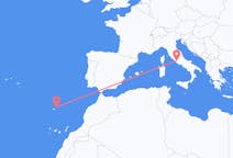 Flights from Rome, Italy to Vila Baleira, Portugal