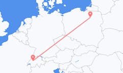 Flights from Bern, Switzerland to Szymany, Szczytno County, Poland