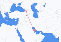 Flyreiser fra Bahrain Island, til Kars