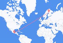 Flyrejser fra Puerto Escondido, Oaxaca, Mexico til Rovaniemi, Finland
