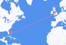 Flights from Marsh Harbour, the Bahamas to Bristol, England