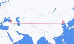 Flyg från Dalian, Kina till Erzincan, Kina
