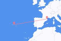 Flights from Perpignan, France to Terceira Island, Portugal