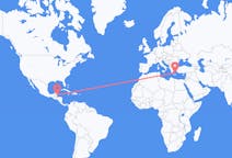 Flights from Belize City, Belize to Santorini, Greece