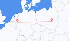 Flyg från Duesseldorf, Tyskland till Radom, Polen