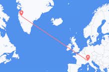 Flights from Kangerlussuaq to Milan