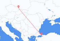 出发地 捷克出发地 俄斯特拉发目的地 土耳其伊斯坦布尔的航班
