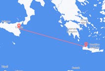 Flights from Chania, Greece to Catania, Italy