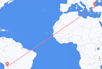 玻利维亚出发地 烏尤尼飞往玻利维亚目的地 伊斯坦堡的航班