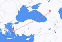 Flights from Mineralnye Vody, Russia to Icaria, Greece
