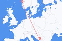Flights from Podgorica to Bergen