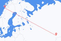 Flüge von der Stadt Tscheljabinsk in die Stadt Bodø