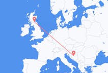 Flights from Banja Luka, Bosnia & Herzegovina to Edinburgh, the United Kingdom