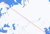Flights from Shanghai to Kirkenes