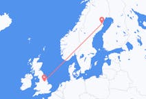 Voli da Skelleftea, Svezia a Doncaster, Inghilterra