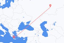 Flights from Ufa, Russia to Chania, Greece