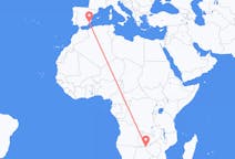 Flyg från Livingstone, Zambia till Murcia