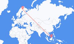 Flights from Limbang, Malaysia to Kittilä, Finland