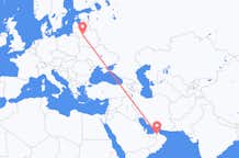 Flyreiser fra Al Ain, De forente arabiske emirater til Vilnius, Litauen