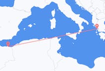 Vluchten van Nador, Marokko naar Preveza, Griekenland