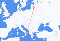 Flights from Crotone, Italy to Kaunas, Lithuania