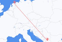 Voos de Escópia, Macedônia do Norte para Groninga, Holanda
