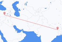 네팔 바드라푸르(메치)에서 출발해 터키 디야르바키르에게(으)로 가는 항공편