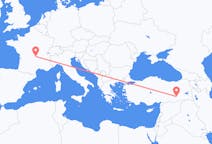Flights from Clermont-Ferrand to Diyarbakir