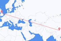 出发地 中国出发地 成都市前往英格兰的利兹的航班