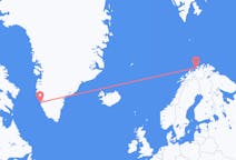 Vluchten van Hasvik naar Nuuk