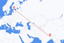 Flug frá Bhadrapur, Mechi, Nepal til Helsinki, Finnlandi