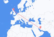 Flyrejser fra Shiraz, Iran til Edinburgh, Skotland