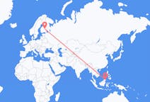 Flights from Sandakan, Malaysia to Kuopio, Finland