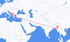 Flights from Bagan, Myanmar (Burma) to Preveza, Greece